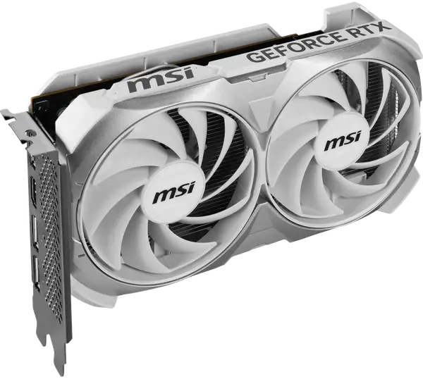 Відеокарта MSI GeForce RTX 4060 VENTUS 2X WHITE 8G OC