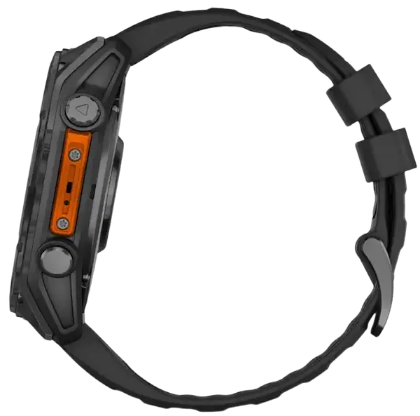 Спортивний годинник Garmin Fenix 8 51mm AMOLED Slate Gray with Black Silicone Band (010-02905-00)