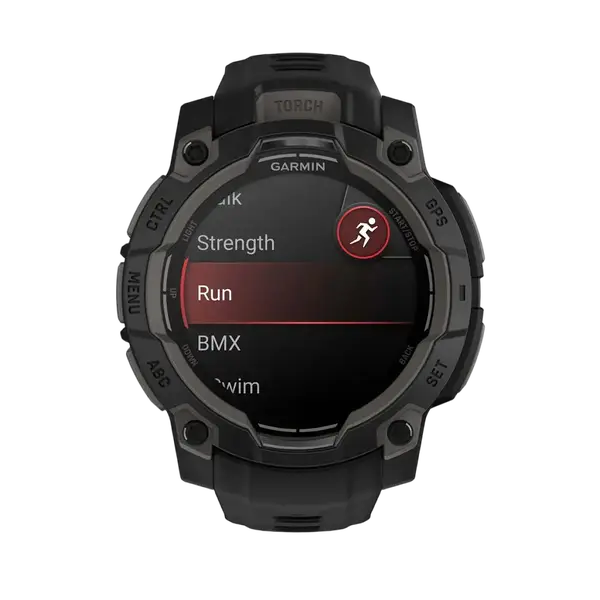 Смарт-годинник Garmin Instinct 3 45mm AMOLED Black with Black Band (010-02936-00)