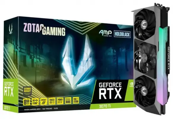 Відеокарта Zotac GAMING GeForce RTX 3070 Ti AMP Extreme Holo (ZT-A30710B-10P)
