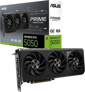 Відеокарта ASUS GeForce RTX 5050 Prime OC 8GB GDDR6 DLSS4 (PRIME-RTX5050-O8G)