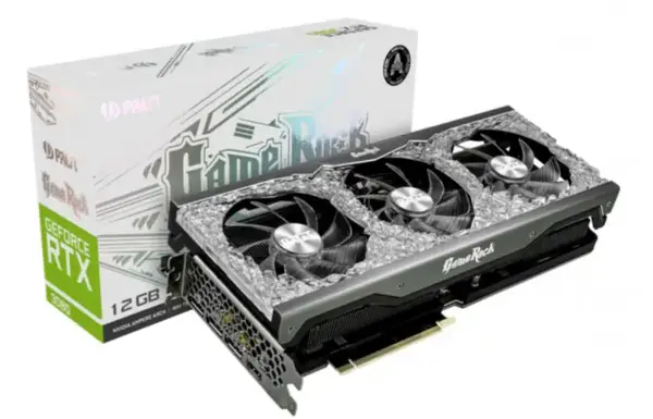 Видеокарта Palit GeForce RTX 3080 GameRock 12GB (NED3080019KB-1020G)