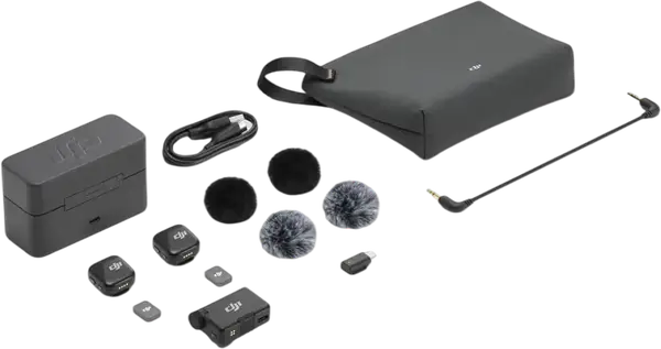 Мікрофонна система DJI Mic Mini (2 TX + 1 RX) (CP.RN.00000433.01 / 6941565991454)