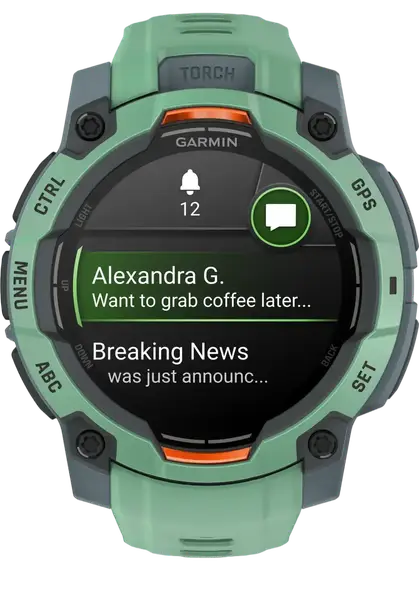 Смарт-годинник Garmin Instinct 3 45mm Solar Neotropic AMOLED (010-02936-01)