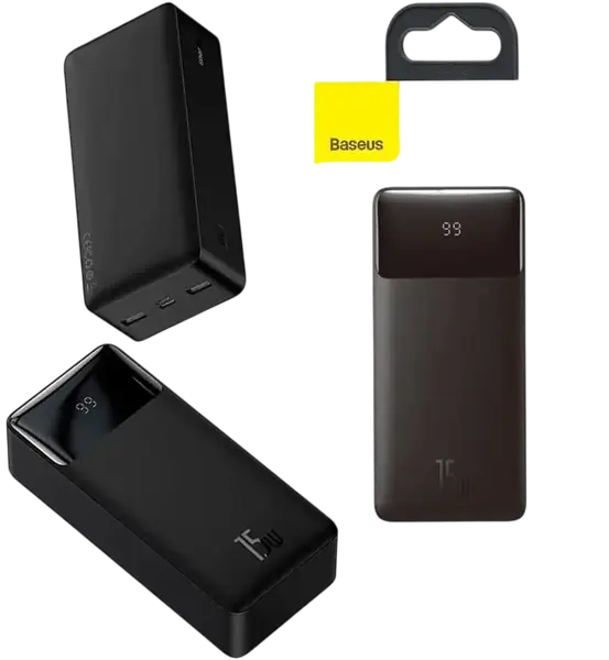 Зовнішній акумулятор (Power Bank) Baseus Bipow Digital Display 15W 20000mAh Black (PPDML-J01)