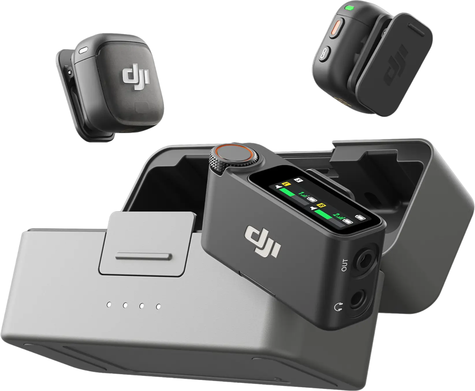 0015　DJI mic 3 Мікрофонна система DJI MIC 3 (2 TX + 1 RX) (CP.RN.00000480.01