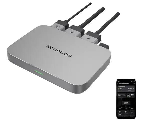 Мережевий сонячний інвертор (on-grid) EcoFlow PowerStream Microinverter 800W (EFPowerStreamMI-EU-800W)