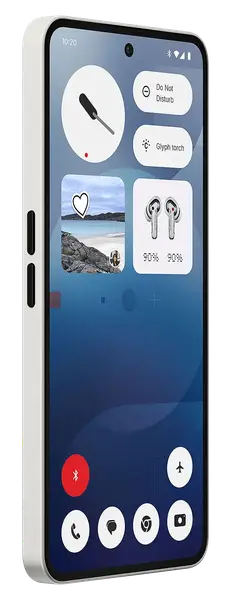 Смартфон Nothing Phone (3a) 5G 12/256GB White 120Hz (A10400146)