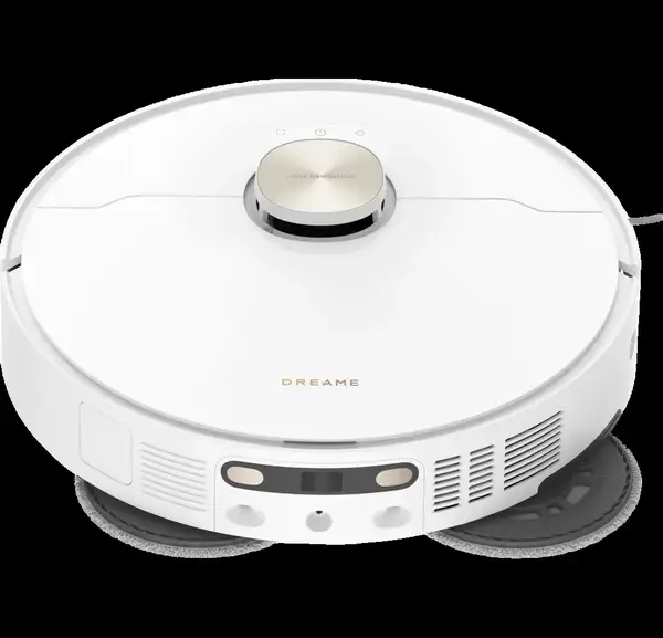 Робот-пилосос з вологим прибиранням Dreame X40 Ultra White