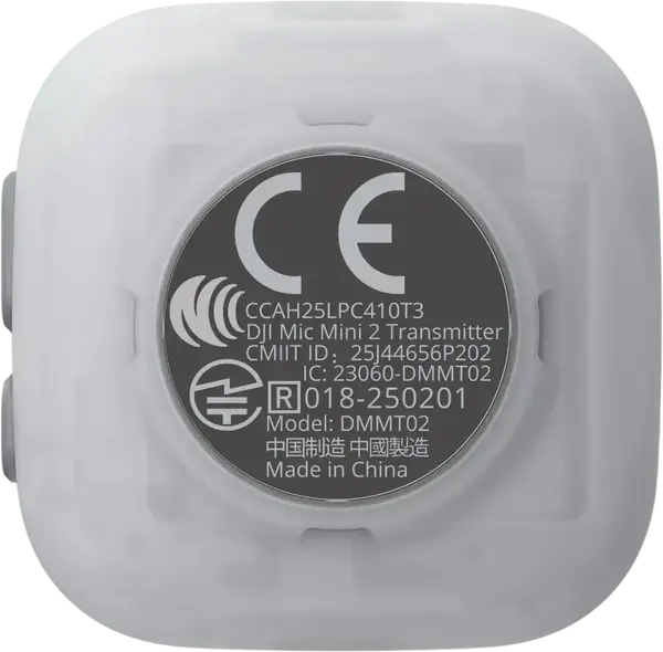 Мікрофонна система DJI Mic Mini 2 (1 TX + 1 RX) (CP.RN.00000530.01 / 6937224139787)