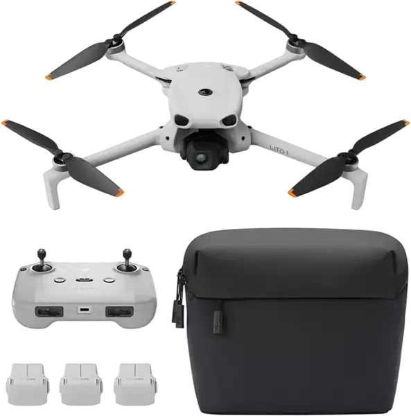Квадрокоптер DJI Lito 1 Fly More Combo (RC-N3) (CP.MA.00000991.01 / 6937224146839)