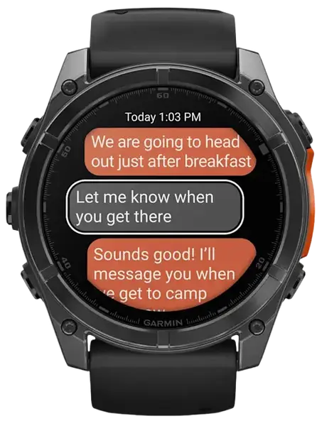Спортивний годинник Garmin Fenix 8 51mm AMOLED Slate Gray with Black Silicone Band (010-02905-00)