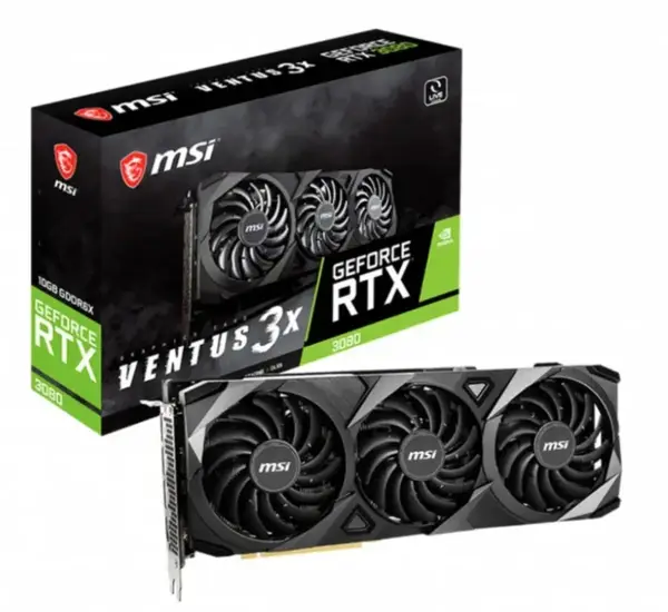 Відеокарта MSI GeForce RTX 3080 VENTUS 3X 10G OC