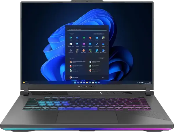 Ноутбук Asus ROG Strix G16 G614 Ryzen 9 8940HX / 16 GB / 1 TB / RTX 5070 / 165 Hz (G614PP-R9161)