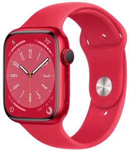 Смарт-годинник Apple Watch 8 45/(PRODUCT)RED Aluminum/RED Sport LTE (MNKA3)