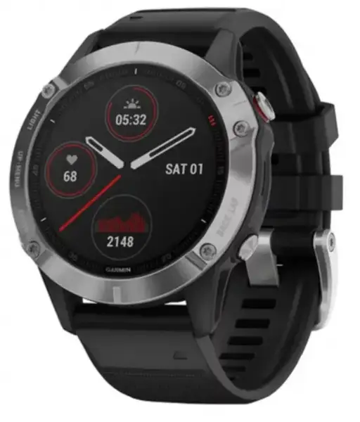Спортивний годинник Garmin Fenix 6 Silver (010-02158-00)