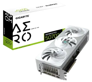 Відеокарта Gigabyte GeForce RTX 5070 Ti Aero OC 16GB GDDR7 DLSS4 (GV-N507TAERO OC-16GD) Відеокарта Gigabyte GeForce RTX 5070 Ti Aero OC 16GB GDDR7 DLSS4 (GV-N507TAERO OC-16GD)