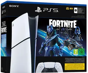 Стаціонарна ігрова приставка Sony PlayStation 5 Slim Digital Edition 1TB Fortnite Cobalt Star Bundle (1000045170) Стаціонарна ігрова приставка Sony PlayStation 5 Slim Digital Edition 1TB Fortnite Cobalt Star Bundle (1000045170)