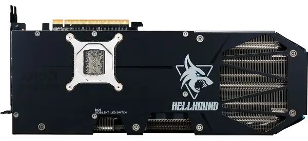 Відеокарта PowerColor Radeon RX 9070 XT Hellhound 16GB GDDR6 (RX9070XT 16G-L/OC)