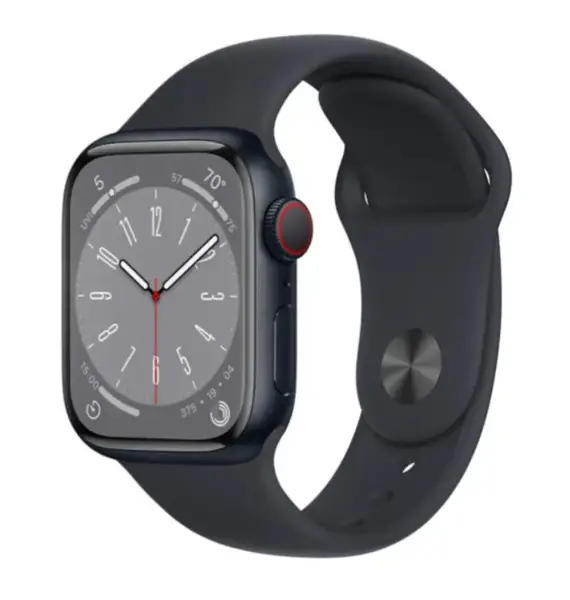 Смарт-годинник Apple Watch 8 41/Midnight Aluminum/Midnight Sport LTE (MNHV3)