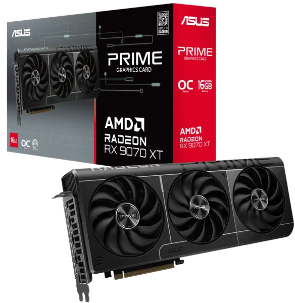 Відеокарта ASUS PRIME-RX9070XT-O16G