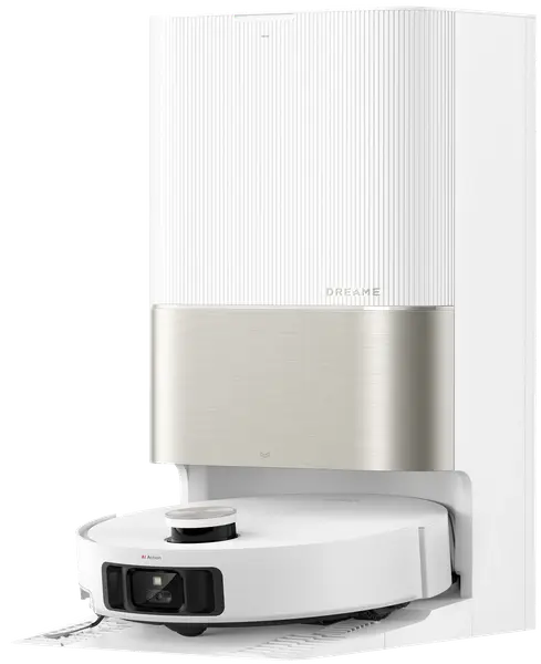 Робот-пилосос з вологим прибиранням Dreame X50 Ultra Complete White