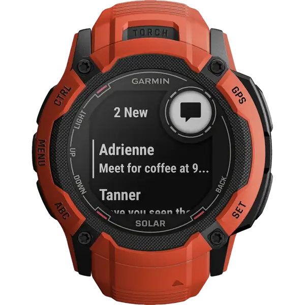 Смарт-годинник Garmin Instinct 2X Solar Flame Red (010-02805-11/01)