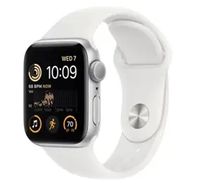 Смарт-годинник Apple Watch SE 2 44/Silver Aluminum/White Sport LTE (MNQ23) Смарт-годинник Apple Watch SE 2 44/Silver Aluminum/White Sport LTE (MNQ23)