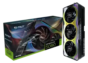Відеокарта Palit GeForce RTX 5080 GameRock 16GB GDDR7 DLSS4 (NE75080019T2-GB2030G) Відеокарта Palit GeForce RTX 5080 GameRock 16GB GDDR7 DLSS4 (NE75080019T2-GB2030G)