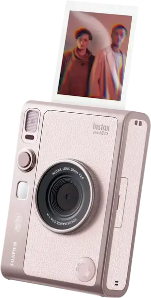 Фотокамера миттєвого друку Fujifilm Instax Mini EVO - Gentle Rose (16962315)