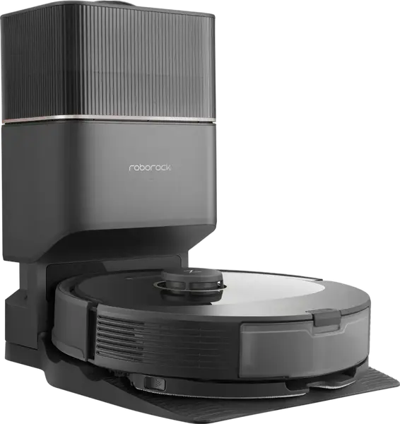 Робот-пилосос з вологим прибиранням RoboRock Q8 Max Plus Black (Q8MP52-00)