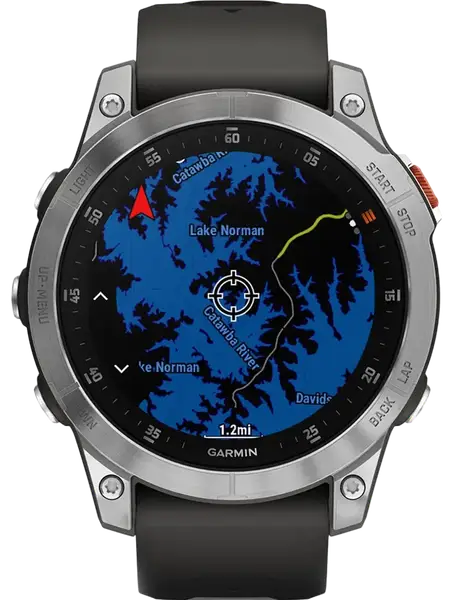 Смарт-годинник Garmin Epix (Gen 2) Slate Steel (010-02582-00/01)