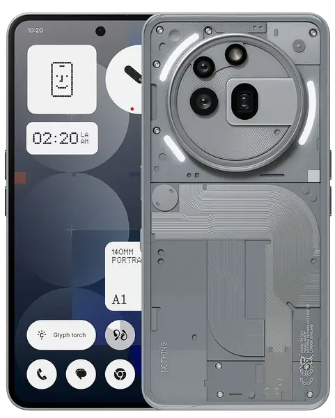 Смартфон Nothing Phone (3a) Pro 12/256GB Gray 120Hz (A10400167)