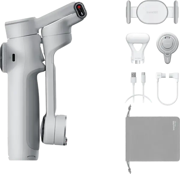 Монопод-стабілізатор Insta360 Flow 2 Pro Creator Bundle Stone Gray