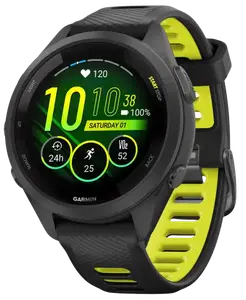 Смарт-годинник Garmin Forerunner 265S Black Bezel and Case w. Black/Amp Yellow S. Band (010-02810-03/13/53) Смарт-годинник Garmin Forerunner 265S Black Bezel and Case w. Black/Amp Yellow S. Band (010-02810-03/13/53)