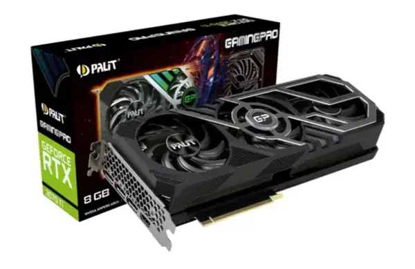 Відеокарта Palit GeForce RTX 3070 Ti GamingPro (NED307T019P2-1046A)