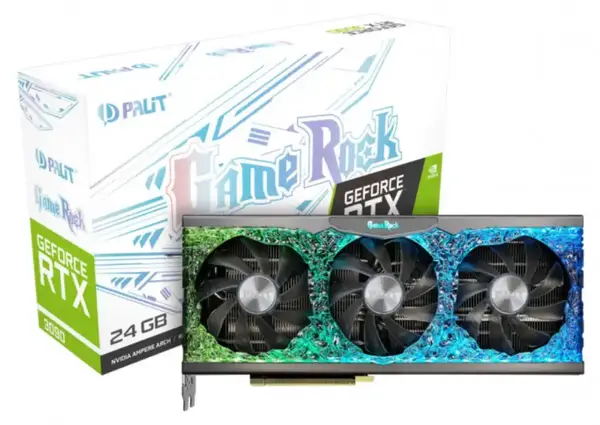 Відеокарта Palit GeForce RTX 3090 GameRock (NED3090T19SB-1021G)