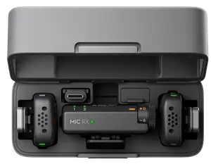 Мікрофонна система DJI Mic Mini (2 TX + 1 RX) (CP.RN.00000433.01) Мікрофонна система DJI Mic Mini (2 TX + 1 RX) (CP.RN.00000433.01)