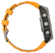 Спортивний годинник Garmin Fenix 8 51mm AMOLED Sapphire Titanium w. Spark Orange/Graphite Silicone Band (010-02905-10/11)
