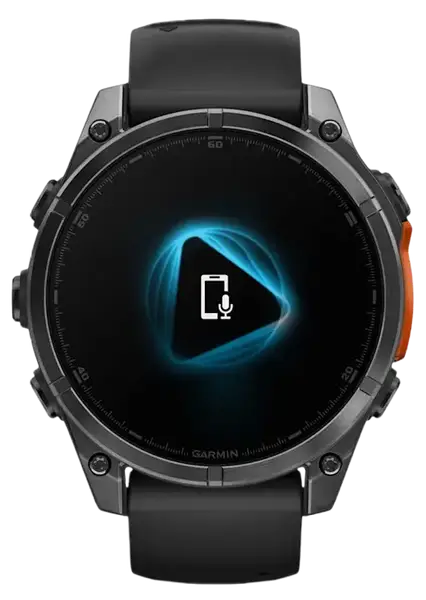 Спортивные часы Garmin Fenix 8 47mm AMOLED Slate Gray with Black Silicone Band (010-02904-00)