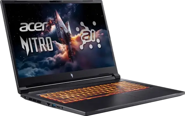 Ноутбук Acer Nitro V17 AI Ryzen AI 7-350/16GB/1TB/Win11 RTX5060 (ANV17-61 || NH.QWEEP.005)