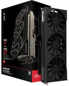 Відеокарта XFX Radeon RX 9070 XT Swift Gaming 16GB GDDR6 (RX-97TSWF3B9) Відеокарта XFX Radeon RX 9070 XT Swift Gaming 16GB GDDR6 (RX-97TSWF3B9)