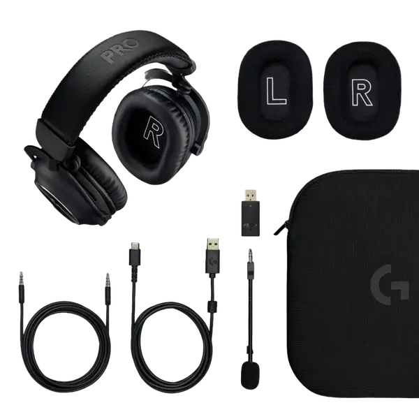 Наушники Logitech G Pro X 2 Lightspeed Black (981-001263)
