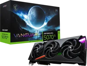 Відеокарта MSI GeForce RTX 5070 Ti Vanguard SOC 16GB GDDR7 DLSS4 (5070 Ti 16G VANGUARD SOC)