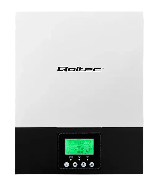 Гібридний сонячний інвертор Qoltec Hybrid Off-Grid 1,5KW / 80A / MPPT (53875)