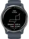 Смарт-годинник Garmin Venu 2 Silver Bezel with Granite Blue Case and Silicone Band (010-02430-10/00)