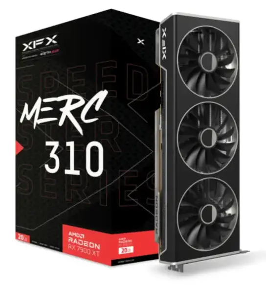 Відеокарта XFX Radeon RX 7900 XT SPEEDSTER MERC 310 Black Edition (RX-79TMERCB9)