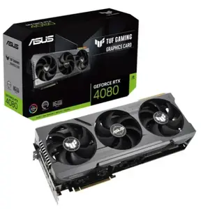 Відеокарта ASUS GeForce RTX 4080 TUF Gaming 16GB GDDR6X (TUF-RTX4080-16G-GAMING) Відеокарта ASUS GeForce RTX 4080 TUF Gaming 16GB GDDR6X (TUF-RTX4080-16G-GAMING)