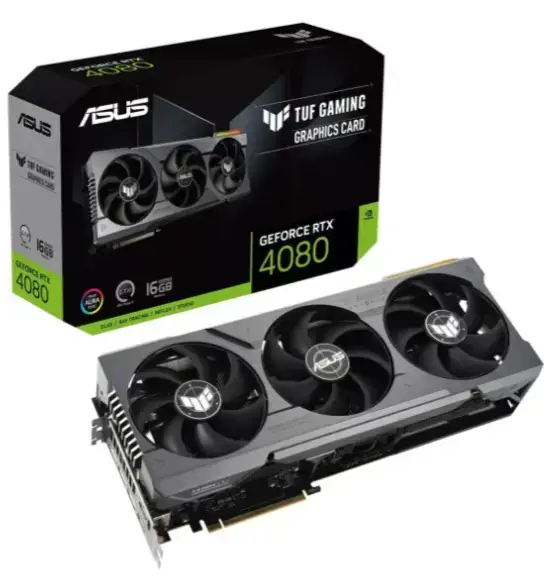 Відеокарта ASUS GeForce RTX 4080 TUF Gaming 16GB GDDR6X (TUF-RTX4080-16G-GAMING)