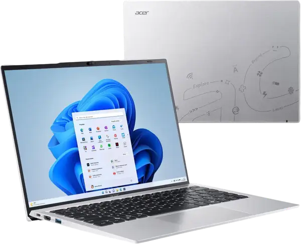 Ноутбук Acer Swift Lite 14 i5-1334U/16GB/512/Win11 (SFL14-53M || NX.J2ZEP.001)